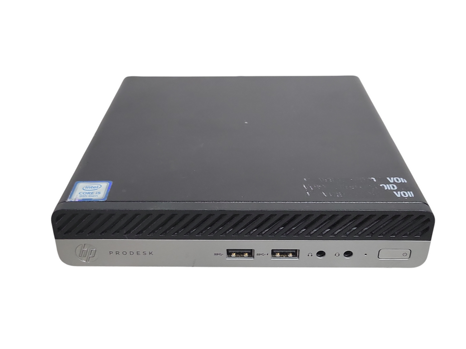 HP EliteDesk 400 G5 Mini i5-9500T 2.20GHz, 8GB DDR4 256GB NVMe, Wi-Fi, SEE  _