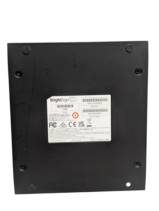 BrightSign LS5 LS525 4K Digital Signage Player  Q-