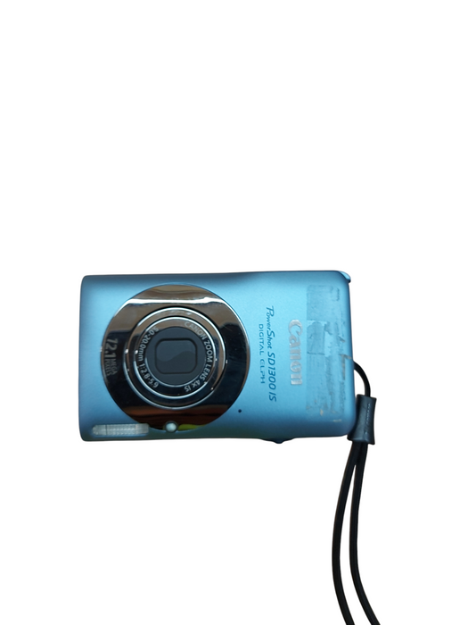Canon PowerShot SD1300 IS Digital Elph 12.1MP Camera (Blue)