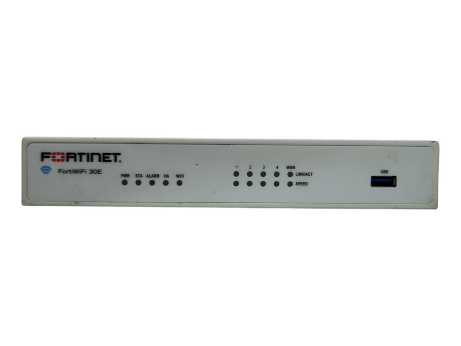 Fortinet FortiWiFi 30E Network Security Firewall, FWF-30E, Factory Reset