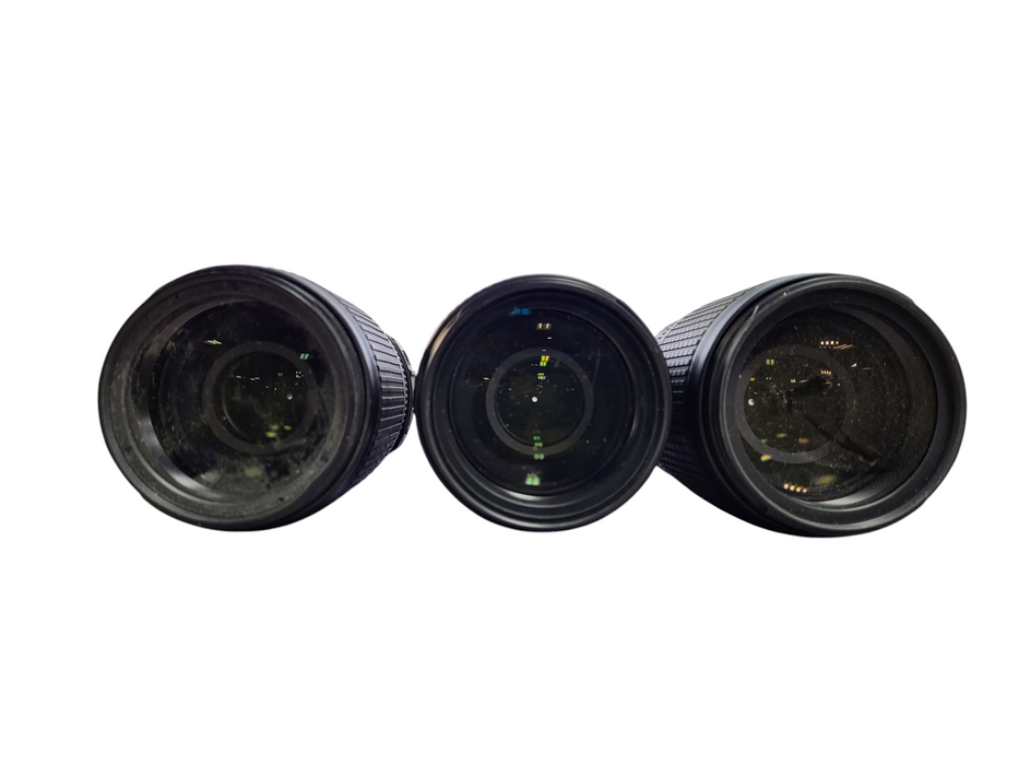 Lot of 3x Nikon AF-S NIKKOR 70-300mm 1:4.5-5.6 G SWM ED VR IF Lens READ $