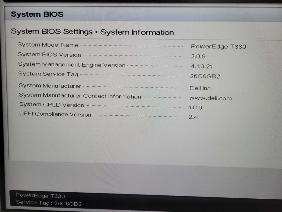 Dell PowerEdge T330 8x3.5", Xeon E3-1220v5, 16GB DDR4, H330 !