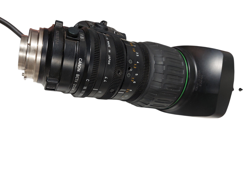 Canon HD MP KT14x4.4 14X KRSJ & HP-75SII & Canon BCTV Zoom Lens =