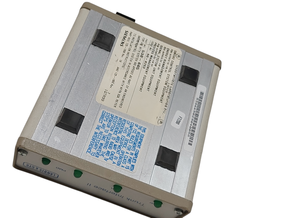 Landis & Gyr SiemensTrunk Interface 2 PN: 538-665 =