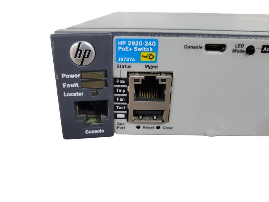 HP 2920 24G PoE+ J9727A | 24-Port Gigabit PoE+ Network Switch !