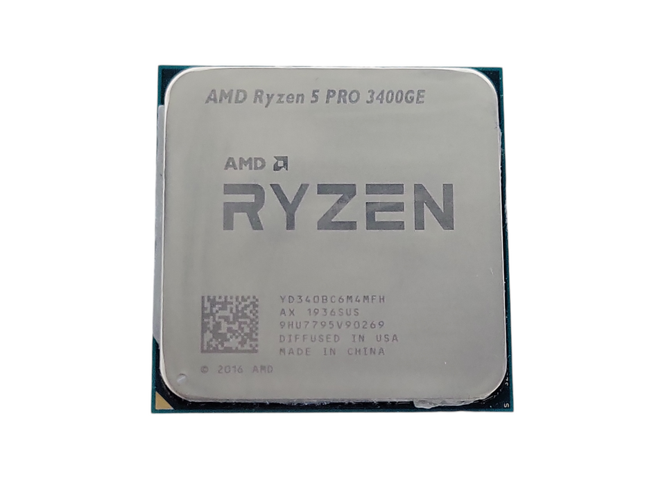 AMD Ryzen 5 PRO 3400GE 3.3GHz Quad-Core Socket AM4 CPU  Q_