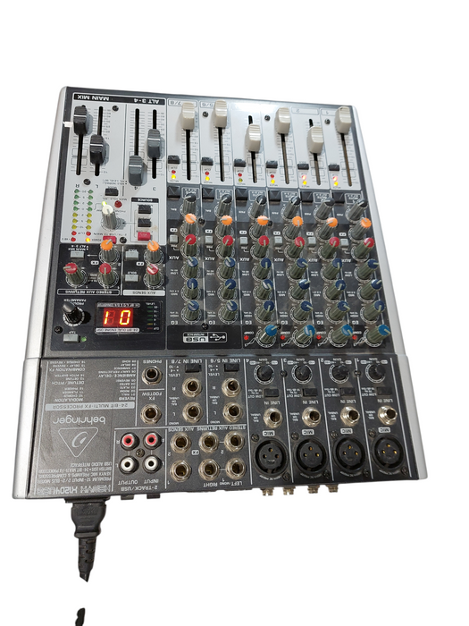 Behringer XENYX-X1204USB 12-Channel USB Audio Mixer with Effects =