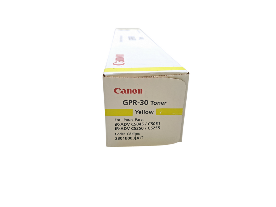 Canon GPR-30 Yellow Toner Cartridge 2801B003 | NEW SEALED Q)