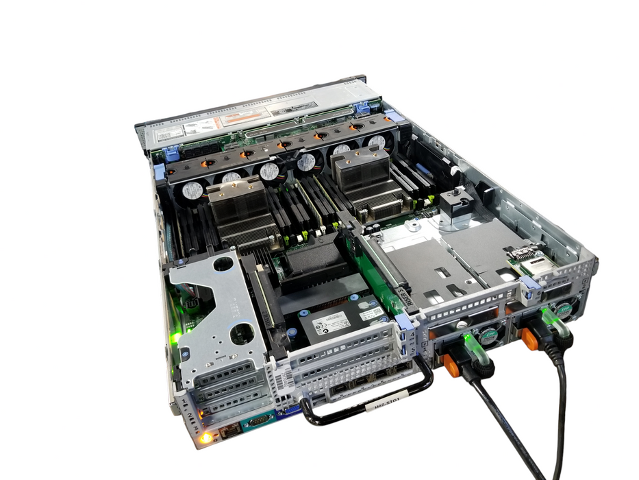 DELL PowerEdge R730xd 2x Xeon E5-2630v3 48GB DDR4 10GB NIC H330-Mini 2x750W Q