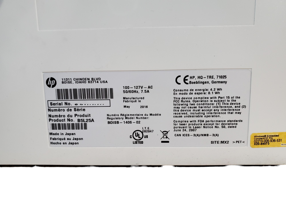 HP Color LaserJet Enterprise M553 Printer w/ Toner