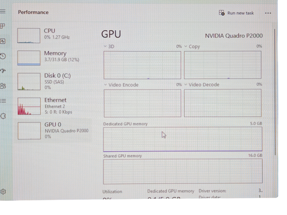 HP HP Z840 Workstation Intel Xeon E5-2650 v4 32GB RAM NVIDIA Quadro P2000 -