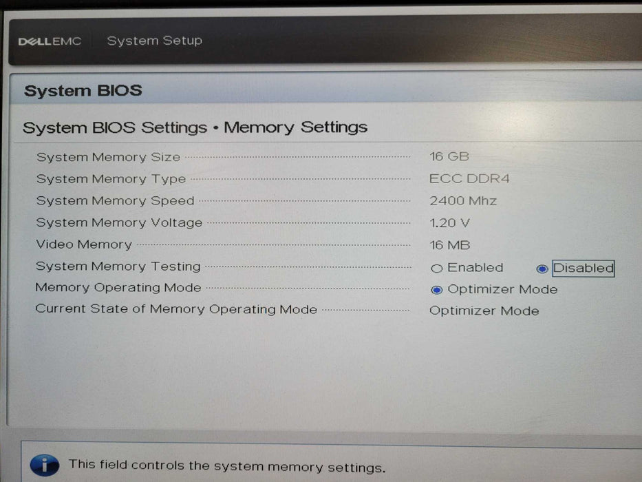 Dell PE T140 Celeron G4900 @ 3.10GHz 3.3GHz 16GB RAM  !