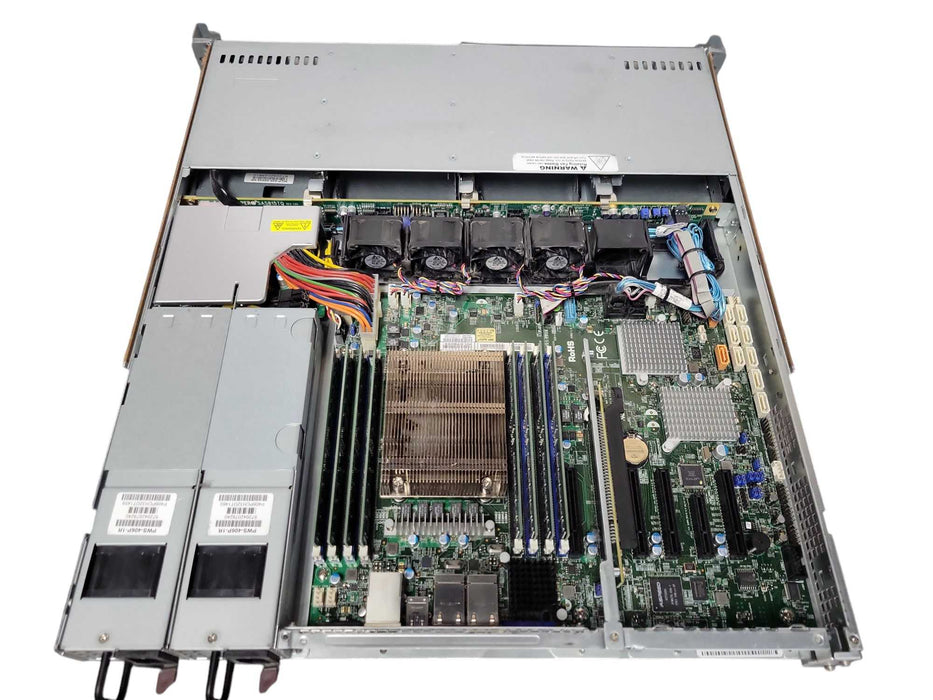 SuperMicro X10SRH-CLN4F 1U, Xeon E5-2620v4 2.1GHz, 128GB DDR4 SAS3008-IT, 3.5 Q_