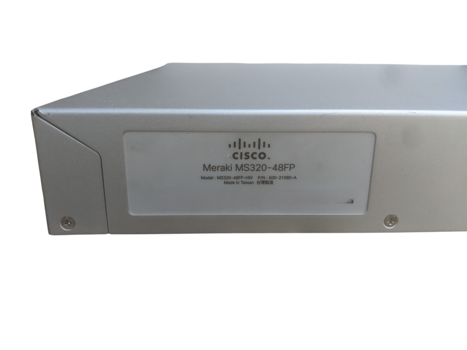 Meraki Cisco MS320-48FP-HW 48-Port PoE+ Switch - 1x 1025W PSU (UNCLAIMED)