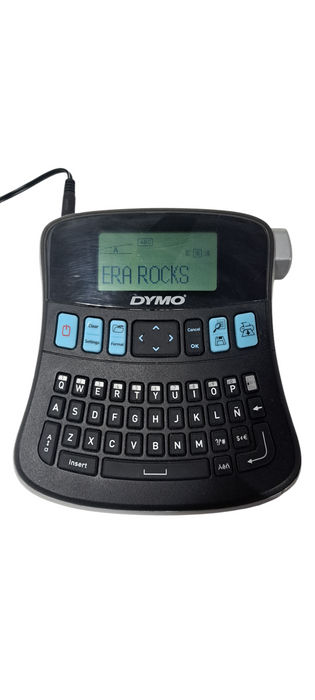 Dymo LabelManager 210D Label Maker Thermal Portable W/Adapter |READ