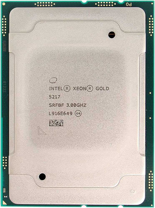 Intel Xeon Gold 5217 2nd Gen Scalable Processor 8 Core @ 3.70Ghz Max SRFBF Q-