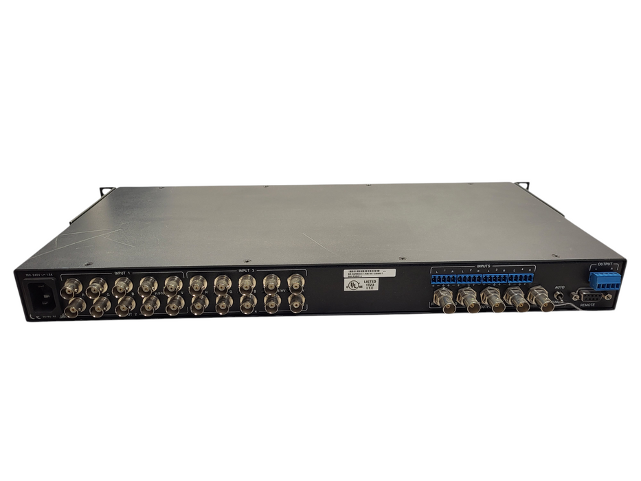 Extron SW4 RGBHV‑A – 4‑Input RGBHV & Audio Switcher $