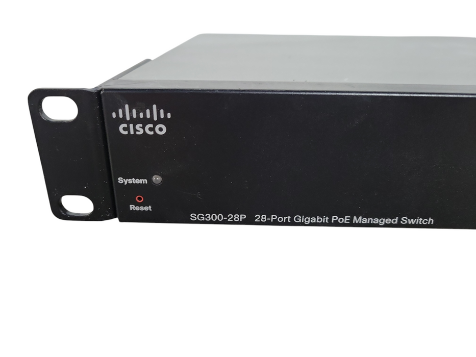 Cisco SG300-28P 28-Port Gigabit PoE Managed Switch SRW2024P-K !