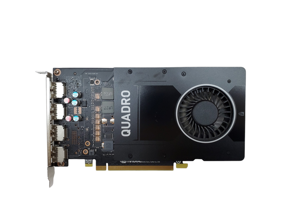 NVIDIA Quadro P2200 5GB GDDR5 Graphics Card | 4x Display Port