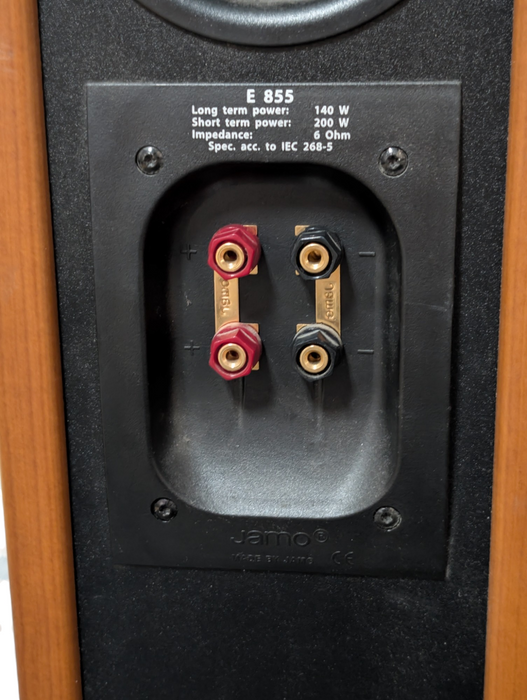 Pair of 2x Jamo E855 Floorstanding Speakers  -