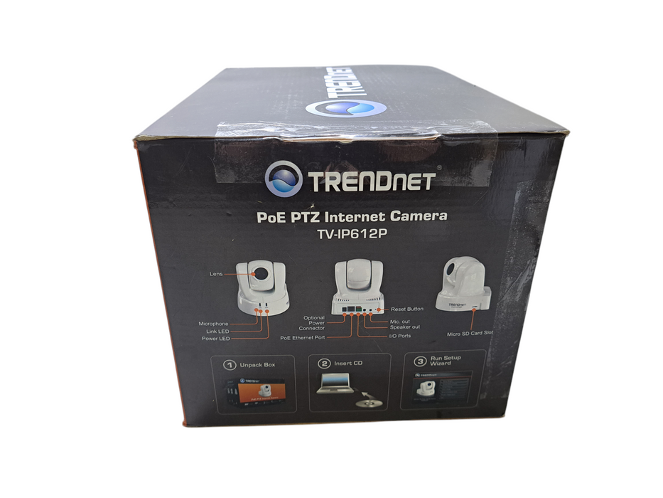 (Open Box) Trendnet TV-IP612P | PoE PTZ Internet Camera