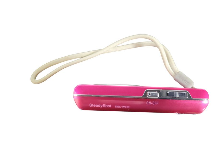 Sony Cyber-shot DSC-W610 14.1MP Digital Camera- Pink !