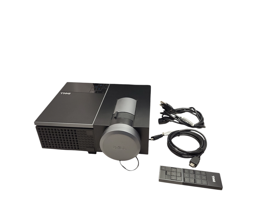 Dell 4210X 3500 Lumens DLP Front Pro Projector 568 Lamp Hours  $