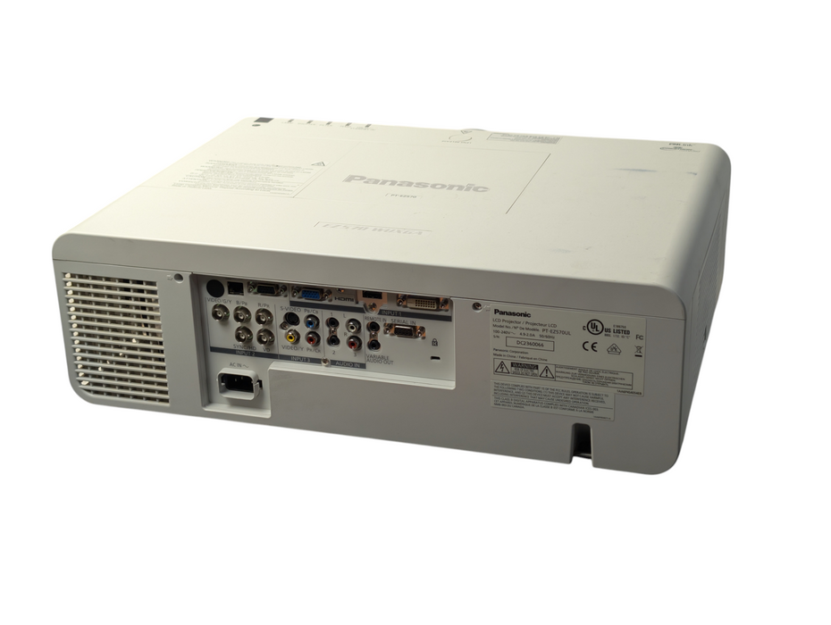 Panasonic EZ570 WUXGA 3LCD Projector PT-EZ570UL 5011 Hours  -