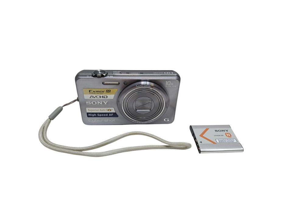 Sony Cyber Shot DSC-WX150 18.2 MP Digital Camera w/ Battery )