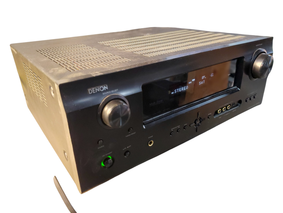 Denon AVR-790 7.1 Channel Black AV Surround Receiver (No Remote)