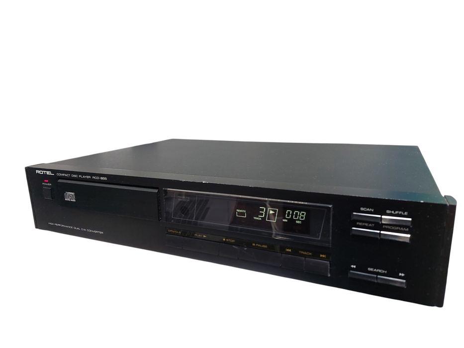Rotel Compact Disc Player RCD-855 High Performance Dual Converter =