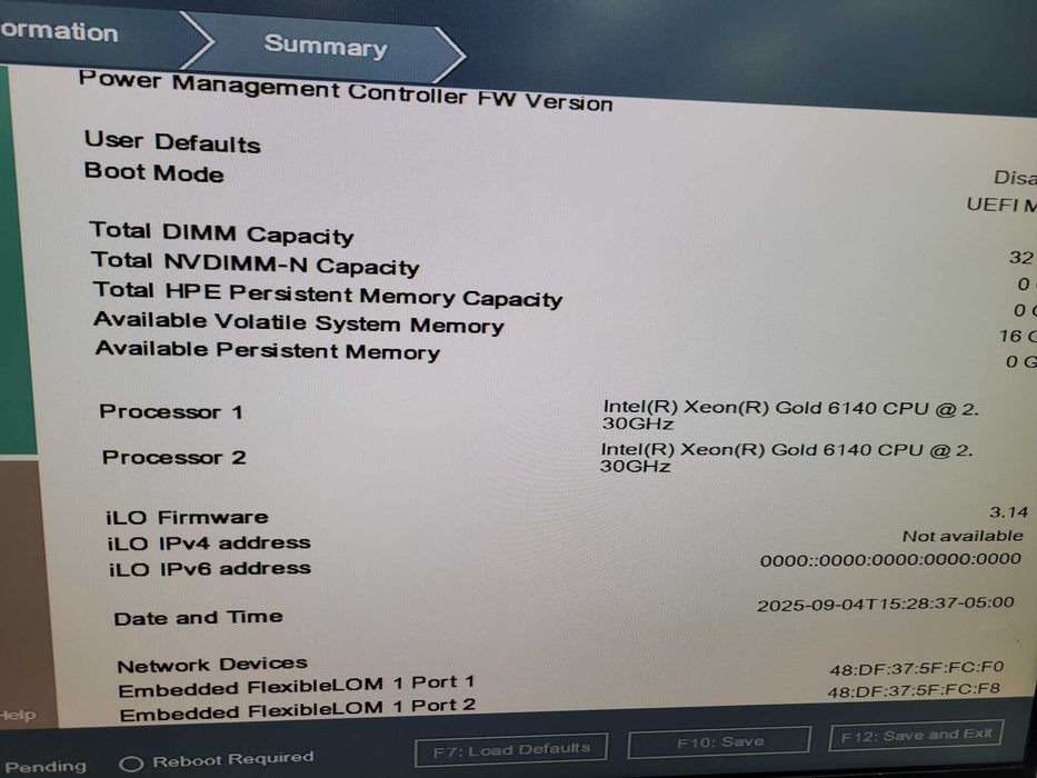 HPE PL DL380 Gen10 - 2x Xeon Gold 6140 32GB DDR4 P408i-a SR Gen10 2x800W PS %