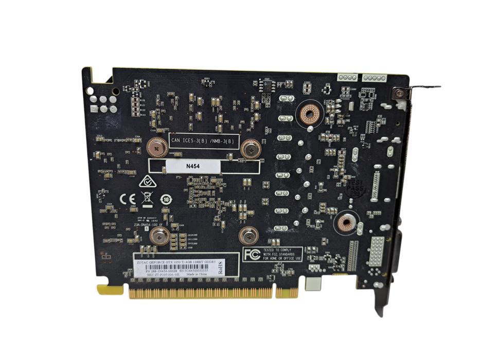 Zotac GeForce GTX 1050 Ti 4GB GDDR5 Graphics Card | DVI HDMI DP )