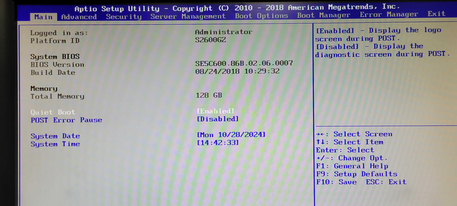 Symantec SYM5000 2U, 2x Xeon E5-2620 2.0GHz, 128GB RAM, 2x PSU, READ _