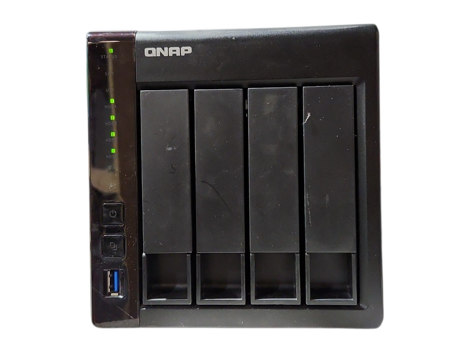QNAP TS-451+ 4-Bay NAS w/ 4x 4TB HDDs, No AC Adapter