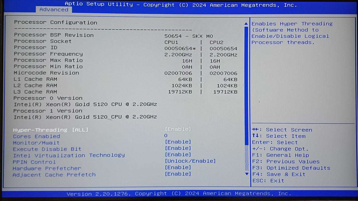 Supermicro X11DPU-G6-NI22, 2x Xeon Gold 5120 192GB DDR4, NO HDD, 2x800W PSU