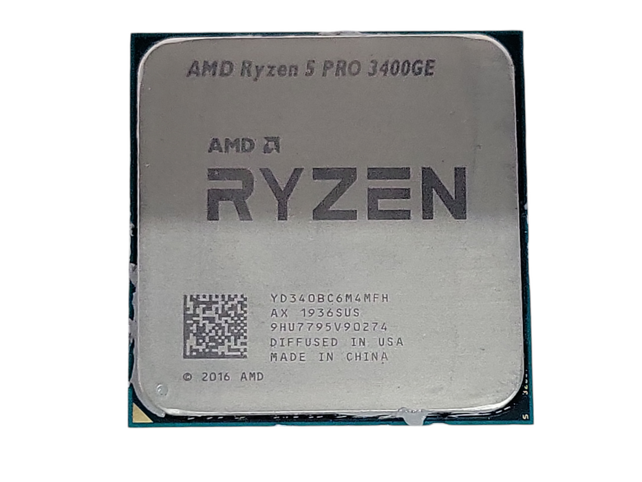 AMD Ryzen 5 PRO 3400GE 3.3GHz Quad-Core Socket AM4 CPU  Q_