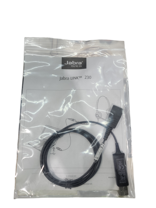 LOT 50x Jabra Link 230 USB to QD Adapter