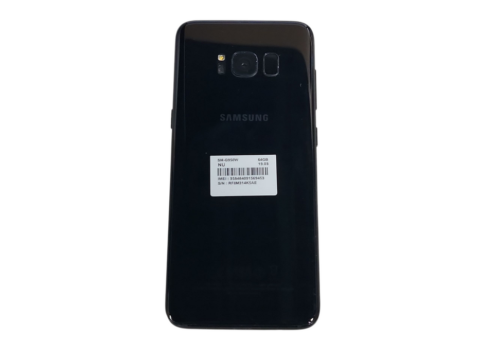 Samsung Galaxy S8 - 64GB - Black [SM-G950W] Q