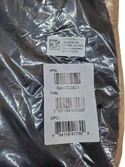 Dell Ecoloop Pro Briefcase Dell-CC5623 15" Laptop Bag - New Q