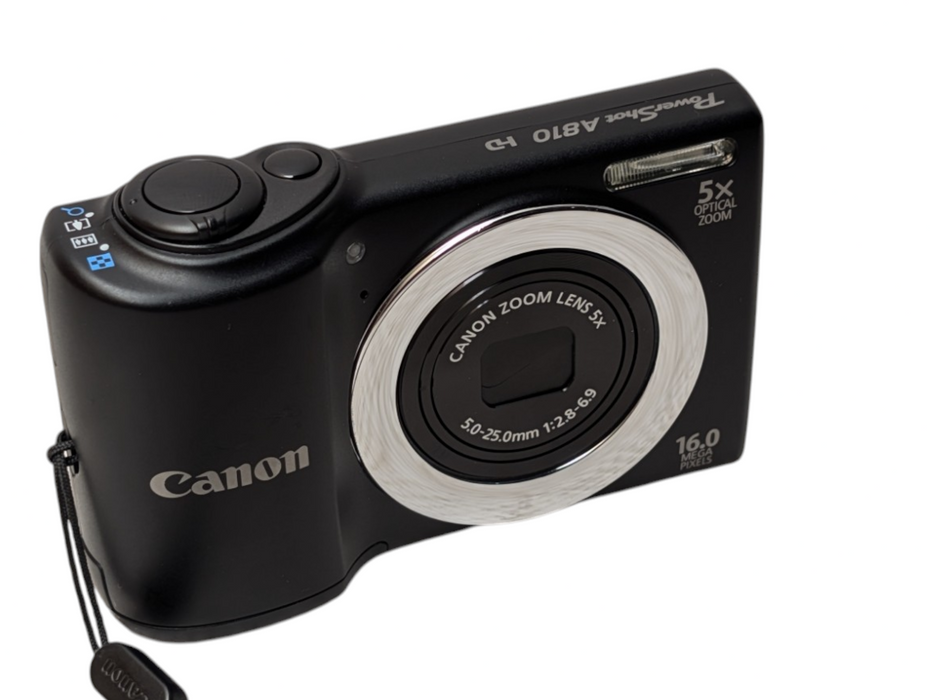 Canon PowerShot A810 HD 16.0MP Digital Camera Q-