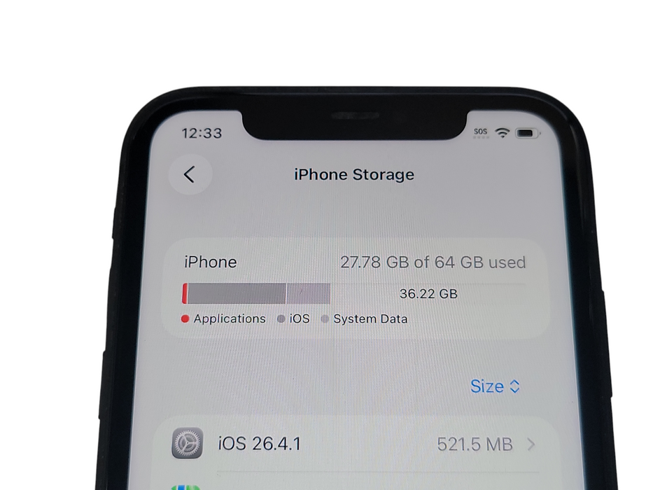 Apple iPhone 11 - 64GB - Space Gray [A2111] (