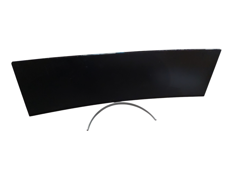 LG Ultra-Wide 49" Monitor Curved Screen w Stand Model: 49WQ95C-W =