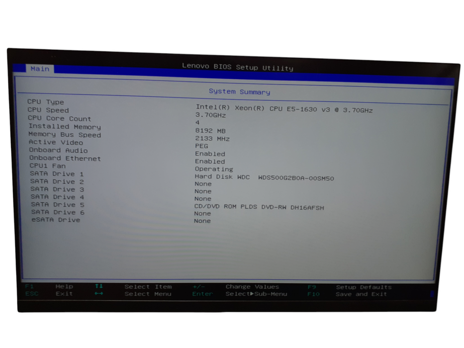Custom PC Asus i5-7600K @ 3.80GHz 8GB 256 256GB NVMe