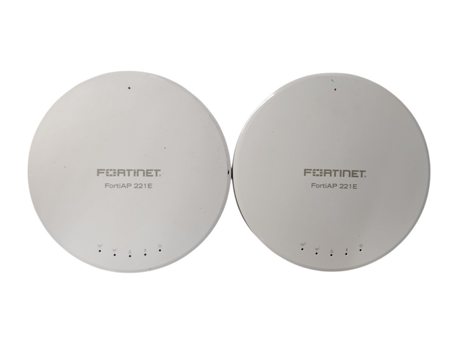 Lot of 2x Fortinet FortiAP 221E Wireless Access Point