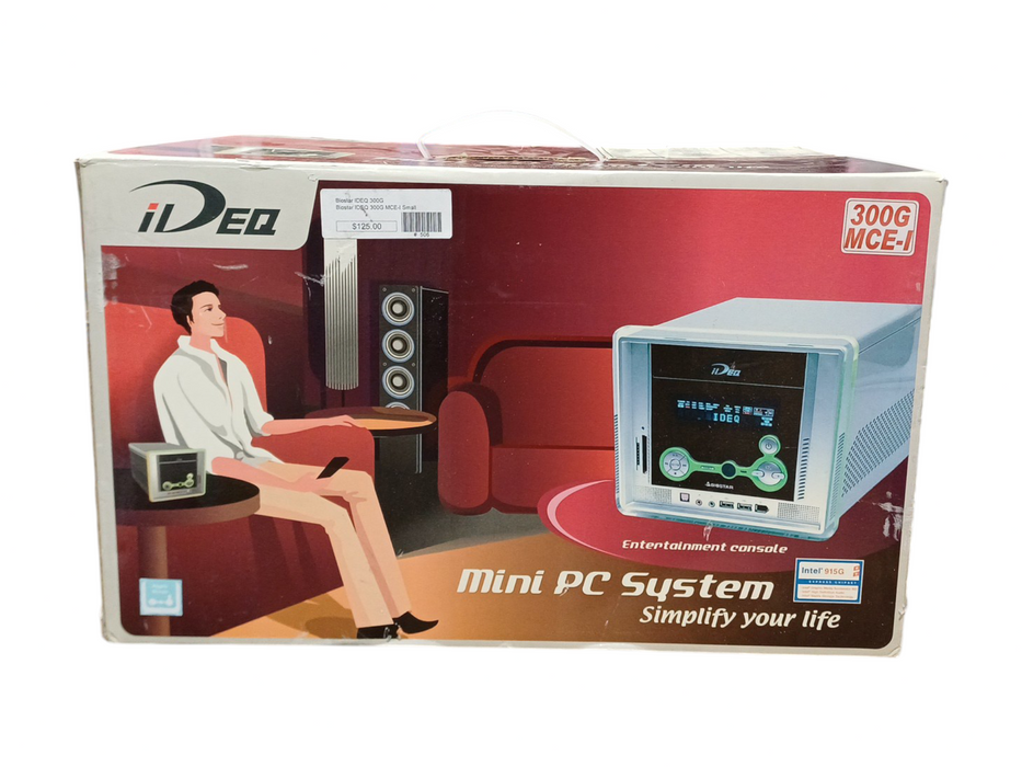 Biostar iDEQ 300G MCE-I Mini PC System, Socket 775, DDR, Intel 915G