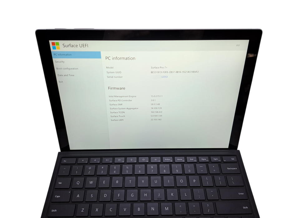 Microsoft Surface Pro 7+ | Intel Core i5-1135G7, 16GB DDR4, 256GB NVMe ) Lap200