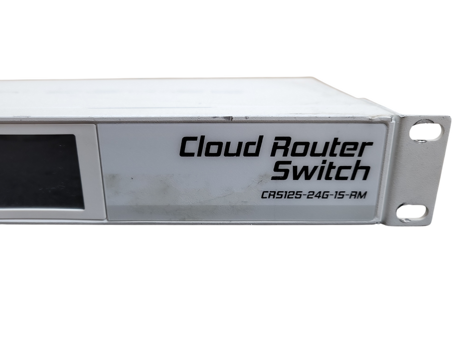 MikroTik Cloud Router Switch CRS125-24G-15-RM Port Ethernet Switch !