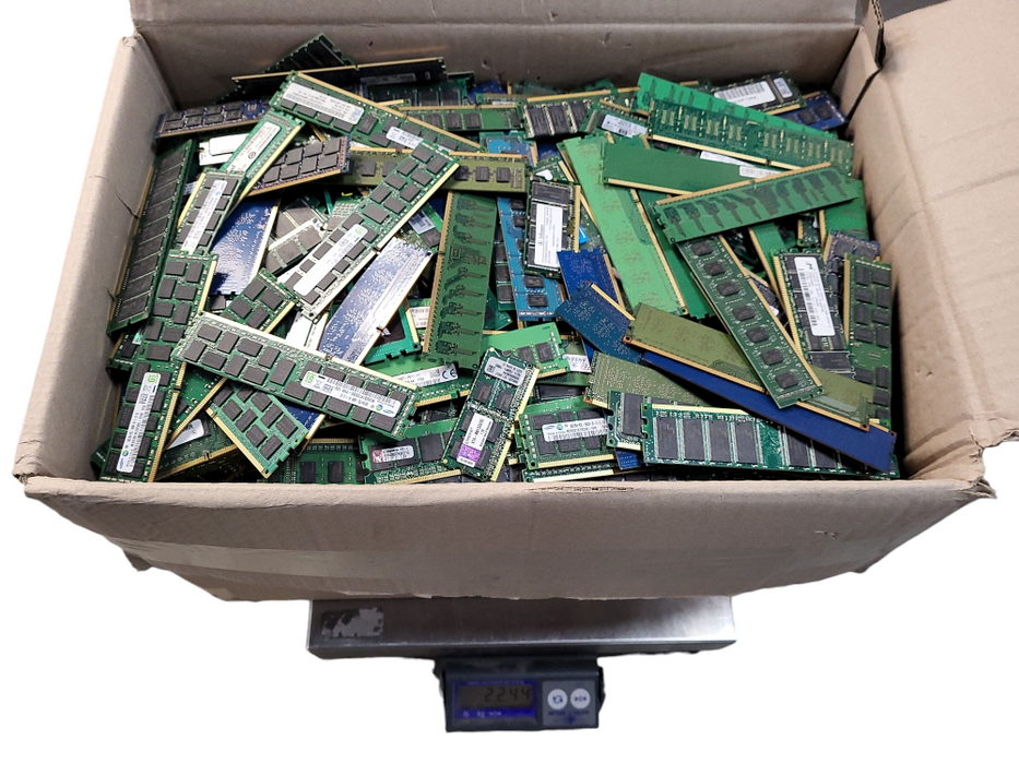 AS-IS Non-Heat Sink RAM/Memory 49.5LBS/22.4KG $