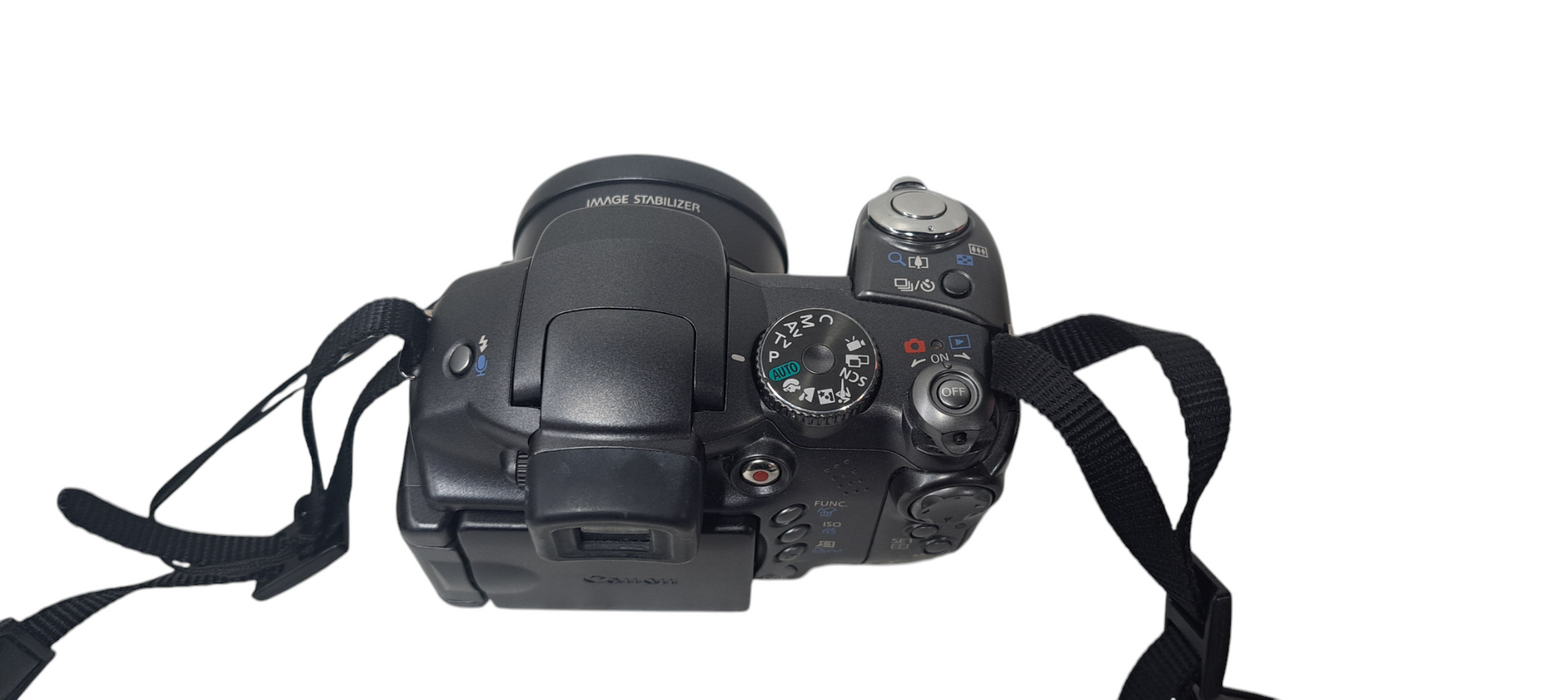 Canon PowerShot S3 IS Black 6.0 Megapixel 12x Optical Zoom